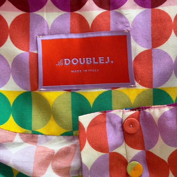 LA DoubleJ Multicolor Geometric Maxi Skirt - Picture 3 of 5